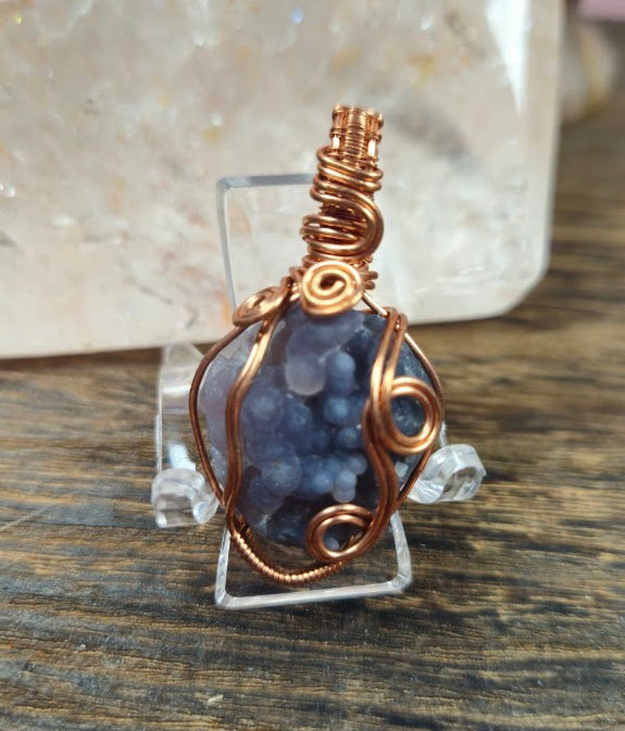 Baby Druzy Grape Agate