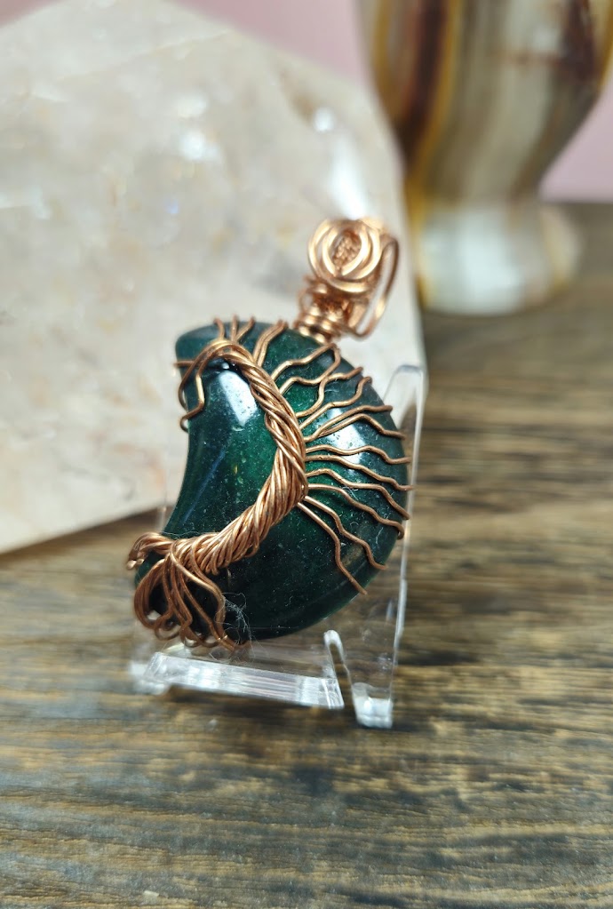 Malachite Moon Tree of Life