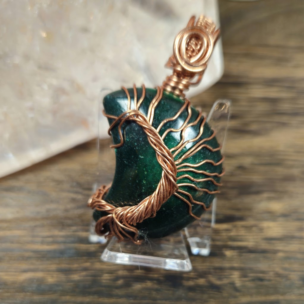 Malachite Moon Tree of Life