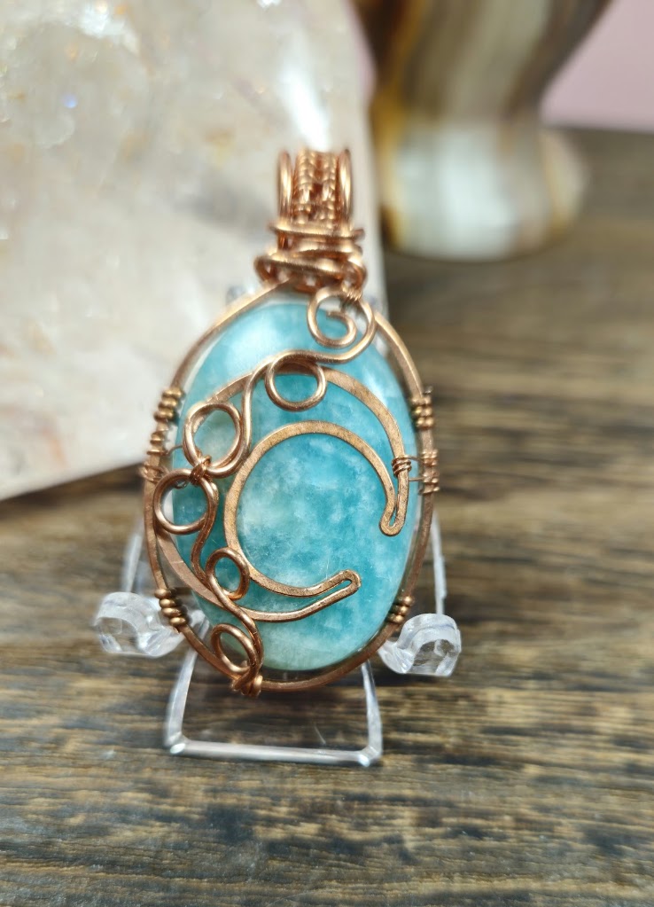 Hemimorphite Free Style pendant