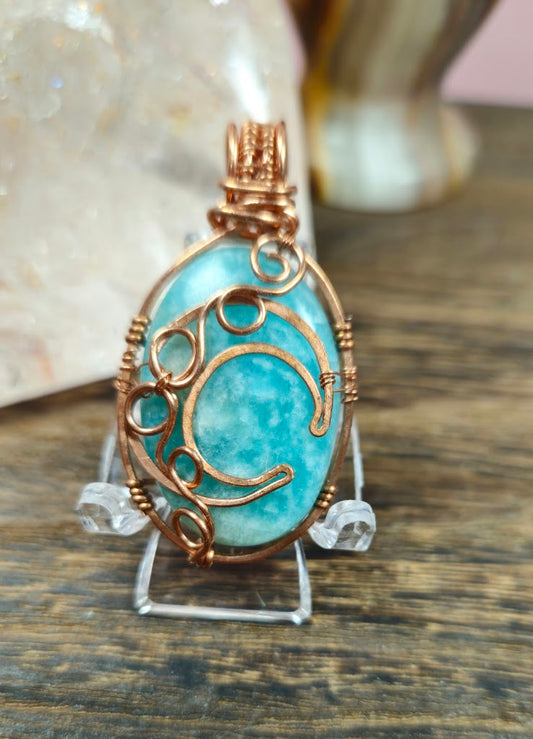 Hemimorphite Free Style pendant