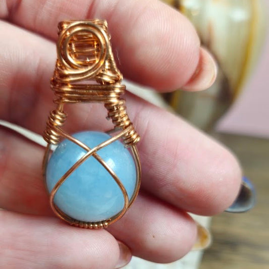 Aquamarine Mini Sphere
