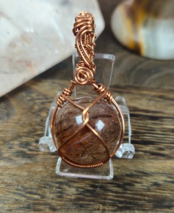 Copper Rutile Mini Sphere