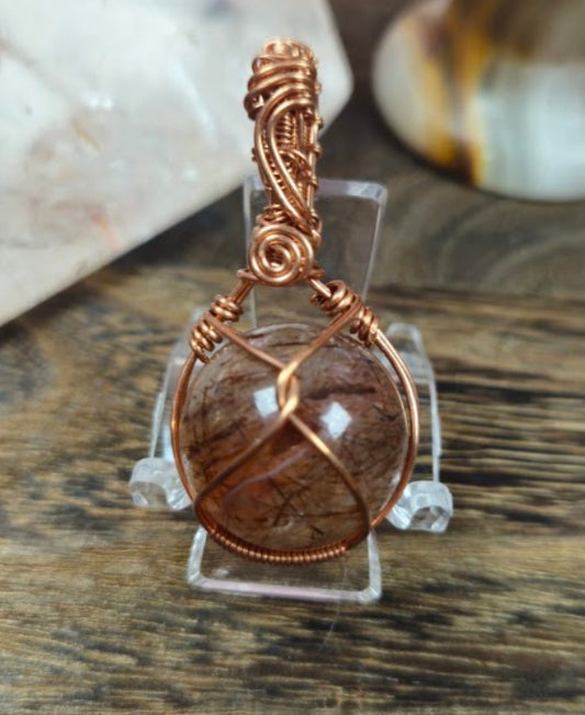 Copper Rutile Mini Sphere