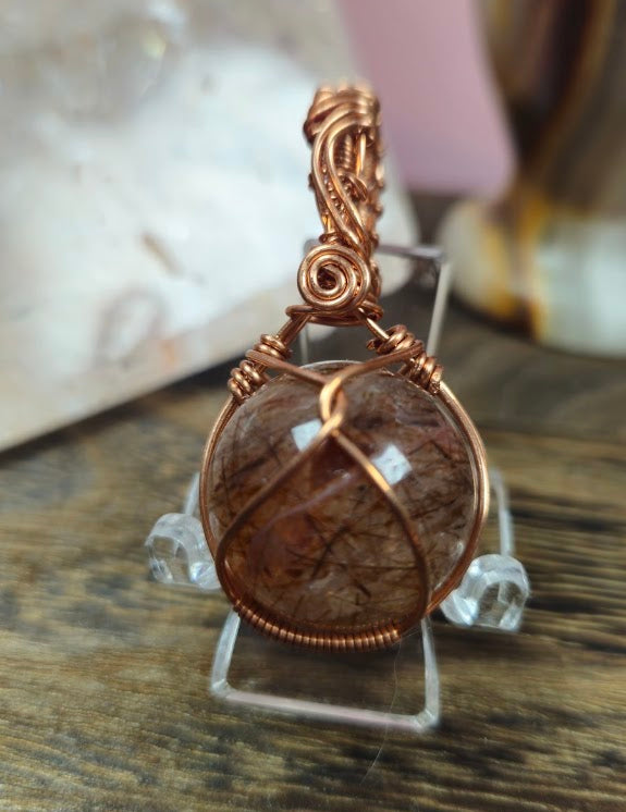 Copper Rutile Mini Sphere