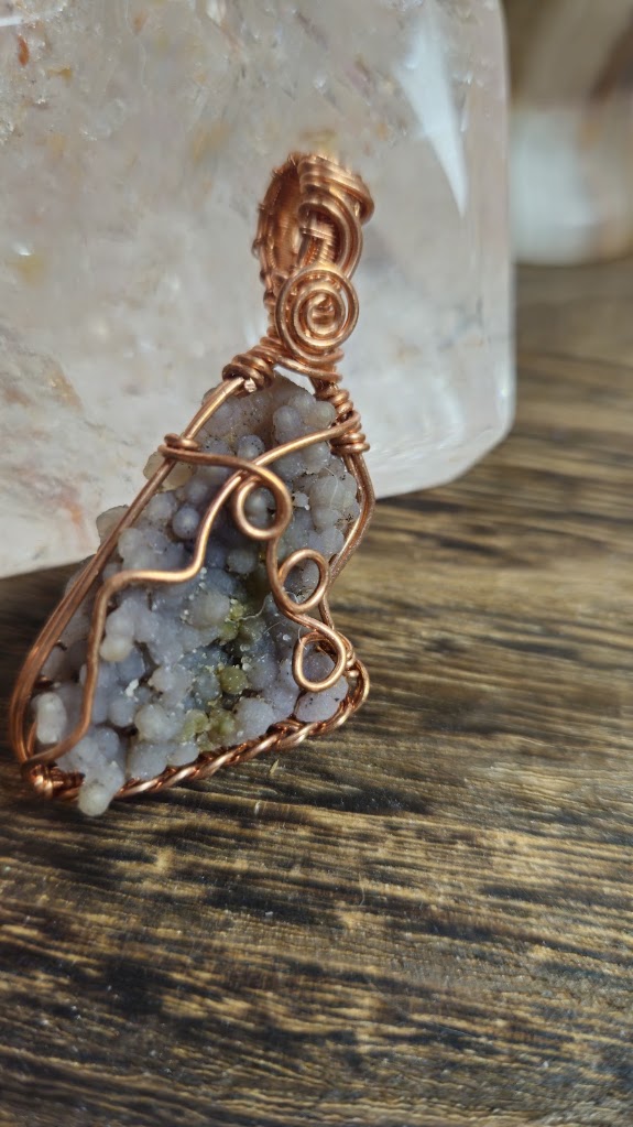 Druzy Grape Agate Free Style