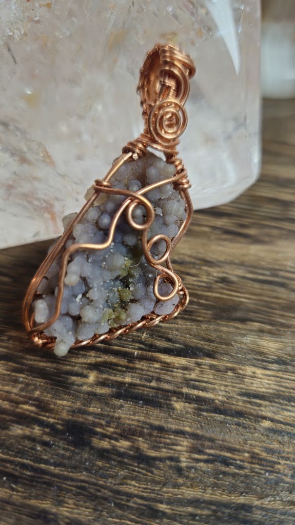 Druzy Grape Agate Free Style