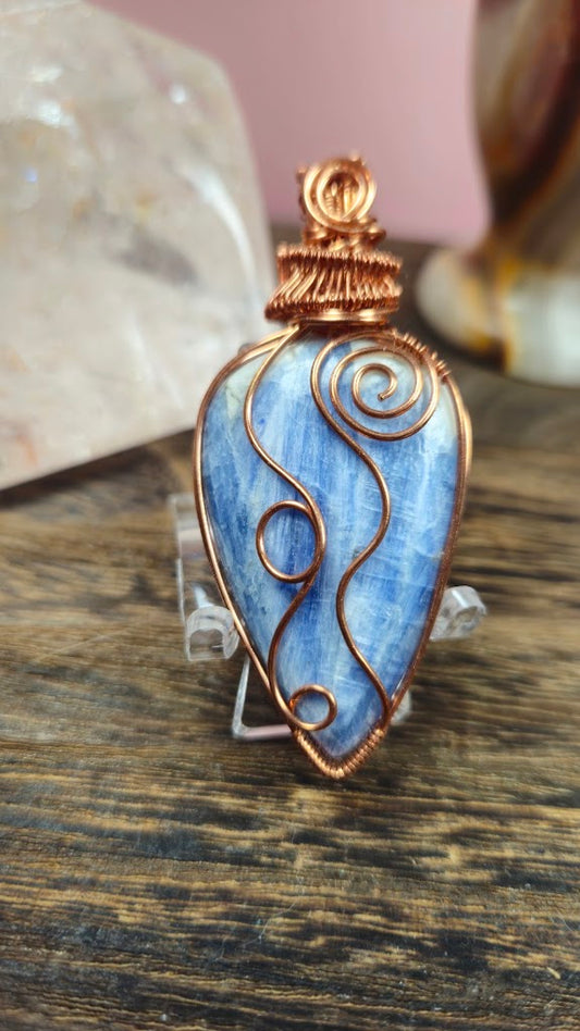 Blue Kyanite Pendant