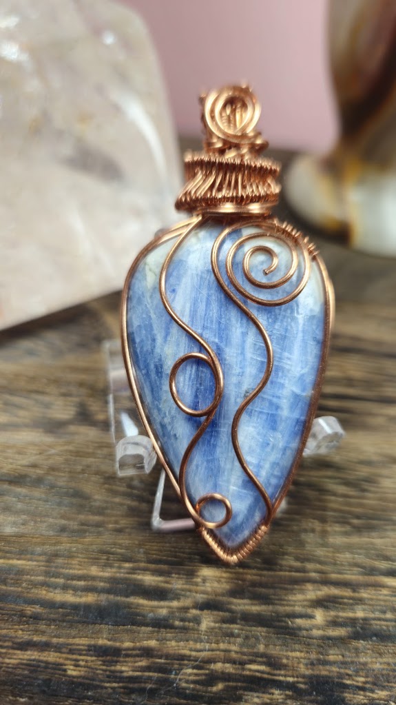 Blue Kyanite Pendant