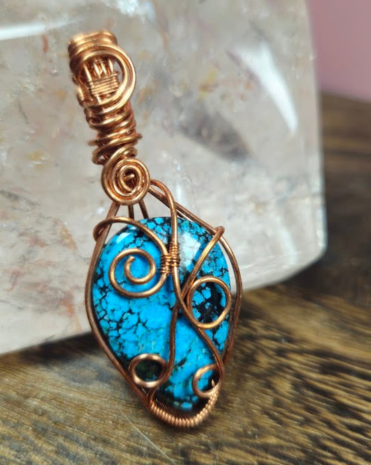 Blue Turquoise pendant