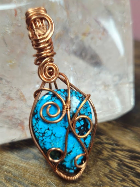Blue Turquoise pendant